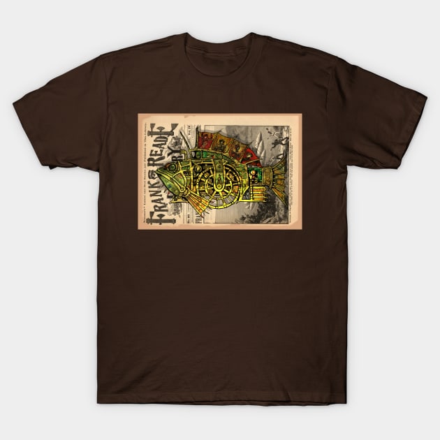 Steampunk Fish #2 T-Shirt by BLZBob